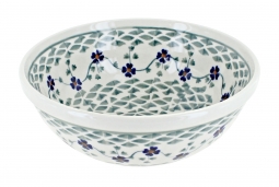 Sage Floral Cereal/Soup Bowl